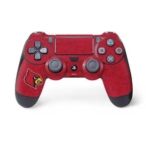 University of Louisville Red Background PlayStation PS4 Skins